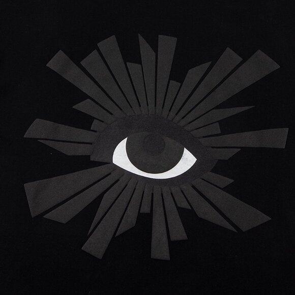 House of Errors Black Eye Lettering Print T Shirt - Picture 6 of 10